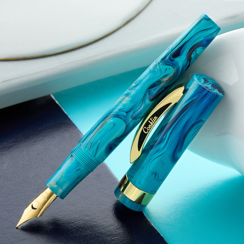 Conklin Toledo Fountain Pen - Tidal Pool (Limited Edition)