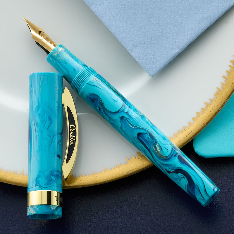 Conklin Toledo Fountain Pen - Tidal Pool (Limited Edition)