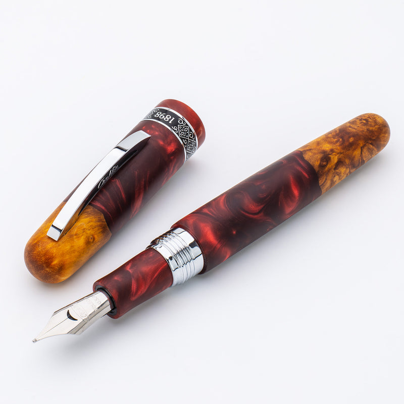 Conklin 1898 Fountain Pen - Spectra Fusion Burgundy (Limited Edition)