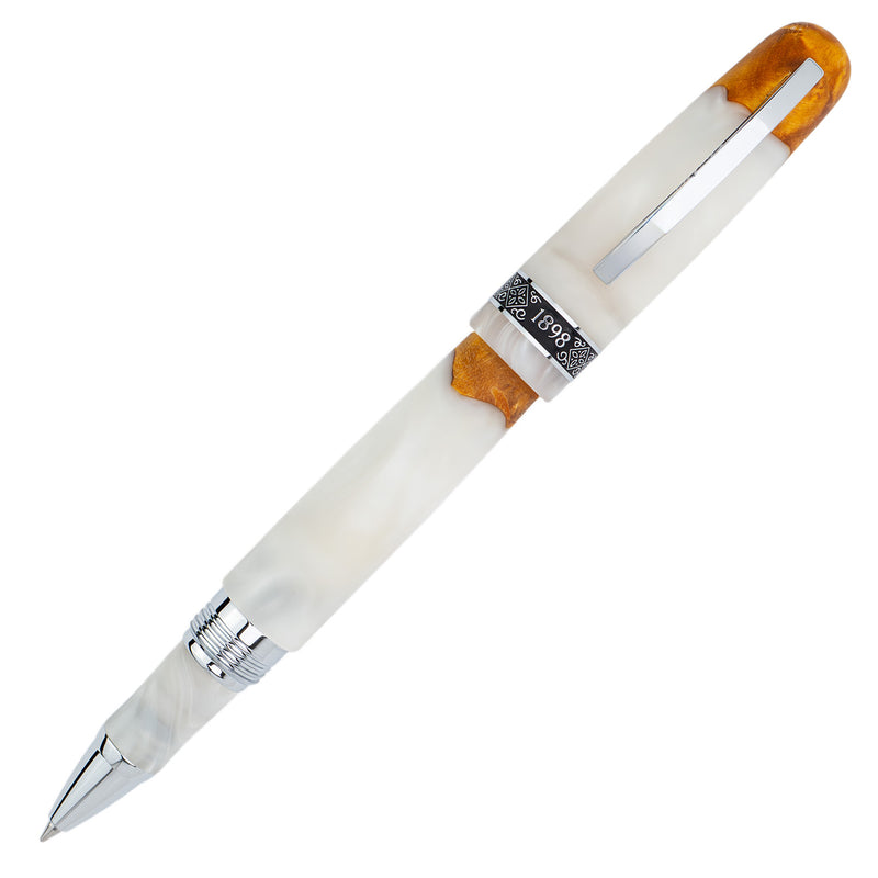 Conklin 1898 Gel Rollerball Pen - Spectra Fusion White (Limited Edition)