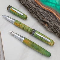 Conklin 1898 Gel Rollerball Pen - Stabilized Wood Matte Green (Limited Edition)