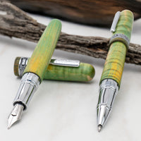 Conklin 1898 Gel Rollerball Pen - Stabilized Wood Matte Green (Limited Edition)