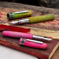 Conklin 1898 Fountain Pen - Stabilized Wood Matte Purple/Pink (Limited Edition)