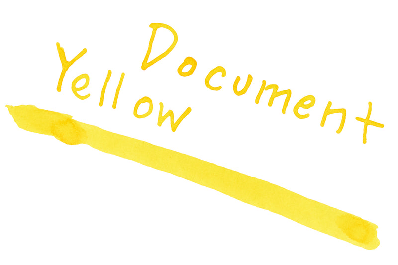 De Atramentis Document Ink Yellow - 45ml Bottled Ink