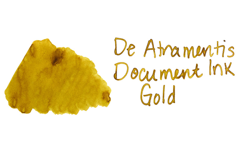 De Atramentis Document Ink Gold - 45ml Bottle