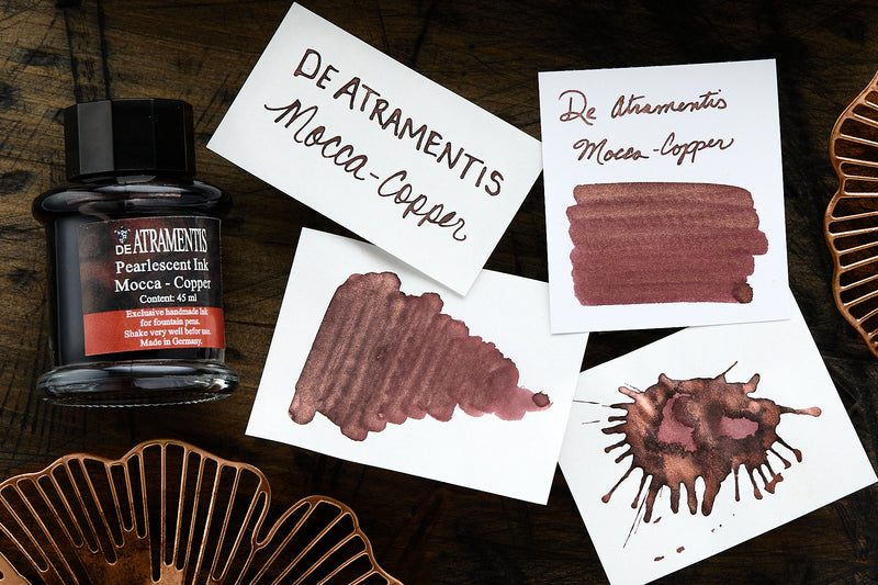 De Atramentis Pearlescent Mocca Copper - 45ml Bottled Ink