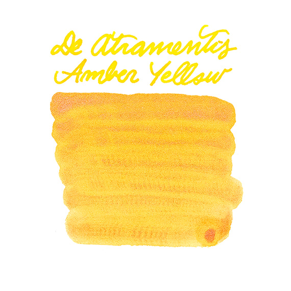 De Atramentis Pearlescent Amber Yellow-Copper - Ink Sample
