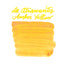 De Atramentis Pearlescent Amber Yellow-Copper - Ink Sample
