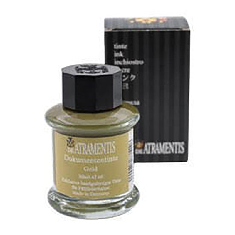 De Atramentis Document Ink Gold - 45ml Bottle