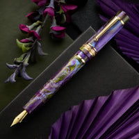 Delta DV Original Mid Size Fountain Pen - Wisteria Walk (Limited Edition)