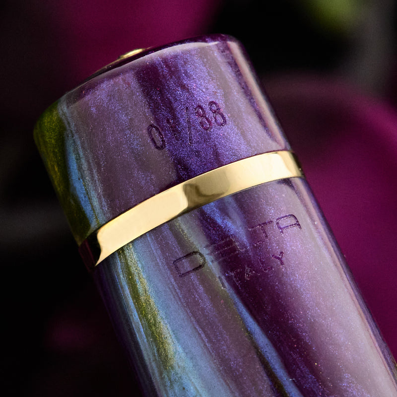 Delta DV Original Mid Size Fountain Pen - Wisteria Walk (Limited Edition)