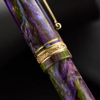 Delta DV Original Mid Size Fountain Pen - Wisteria Walk (Limited Edition)