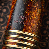 Delta DV Original Mid Size Fountain Pen - Glow Up Oro