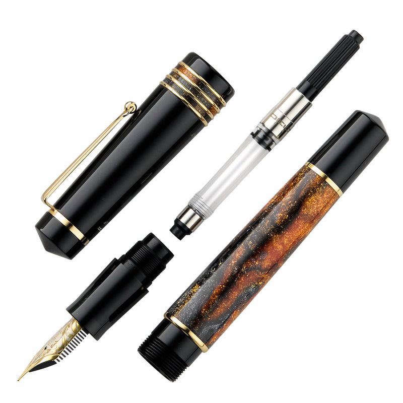 Delta DV Original Mid Size Fountain Pen - Glow Up