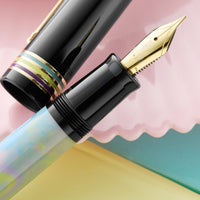 Delta DV Original Mid-Size Fountain Pen - Cosmic Cotton Candy (Limited Edition)