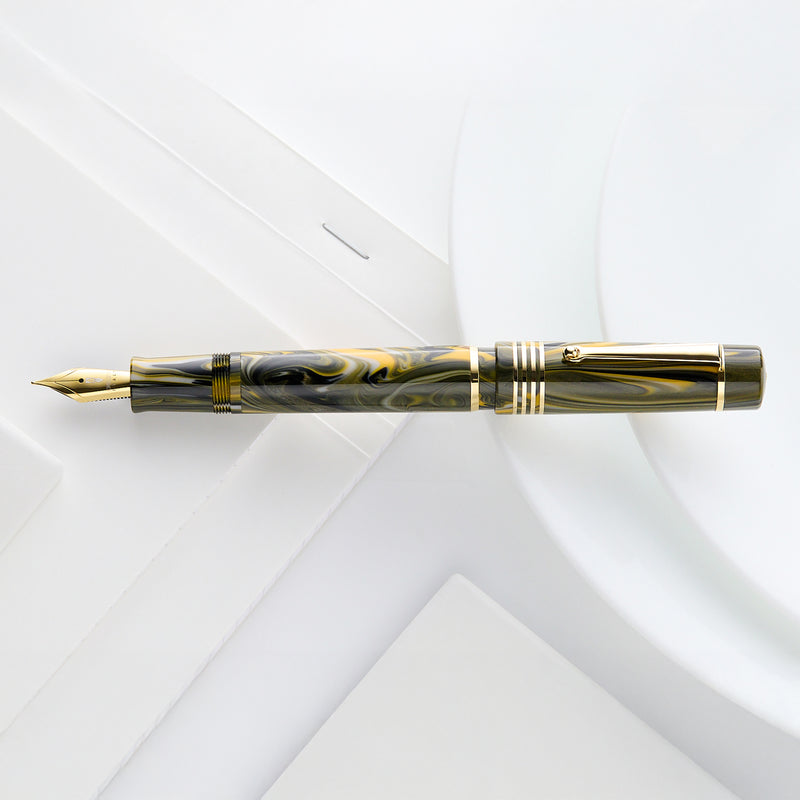 Delta Neo Gallery Fountain Pen - Marigold