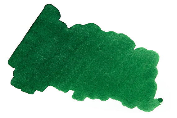 Diamine Forever Amazonia green ink swab on white