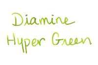 Diamine Forever Hyper Green - Ink Sample