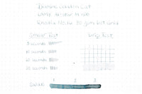 Diamine Celadon Cat - Ink Sample