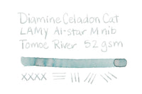 Diamine Celadon Cat - 80ml Bottled Ink