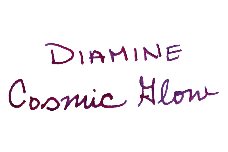 Diamine Cosmic Glow - Ink Sample