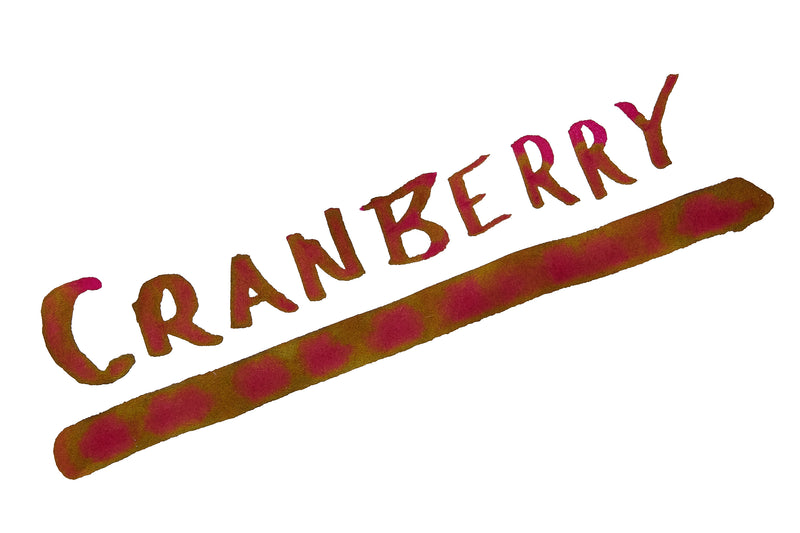 Diamine Cranberry - Ink Sample