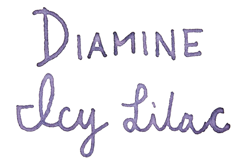 Diamine Icy Lilac - Ink Sample