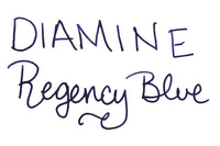 Diamine Regency Blue - Ink Sample
