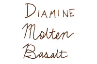 Diamine Molten Basalt - Ink Sample