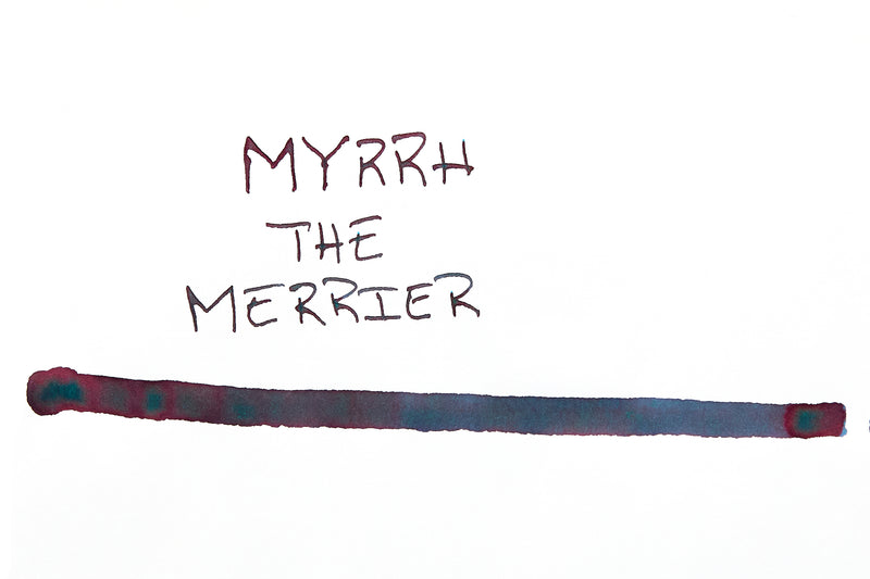 Diamine Myrrh the Merrier - Ink Sample