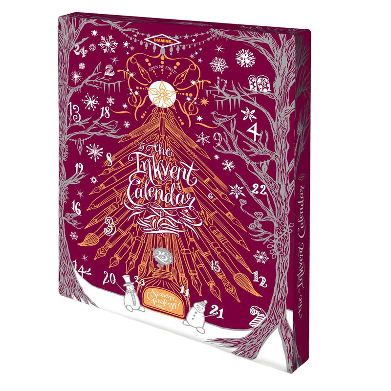 Diamine InkVent Calendar 2026 (Burgundy Edition)
