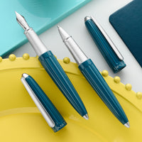 Diplomat Aero Fountain Pen - Teal (Special Edition)