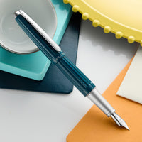 Diplomat Aero Fountain Pen - Teal (Special Edition)