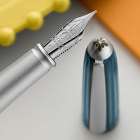 Diplomat Aero Fountain Pen - Teal (Special Edition)