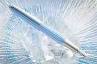 Diplomat Aero Fountain Pen - Ice Blue (Special Edition)