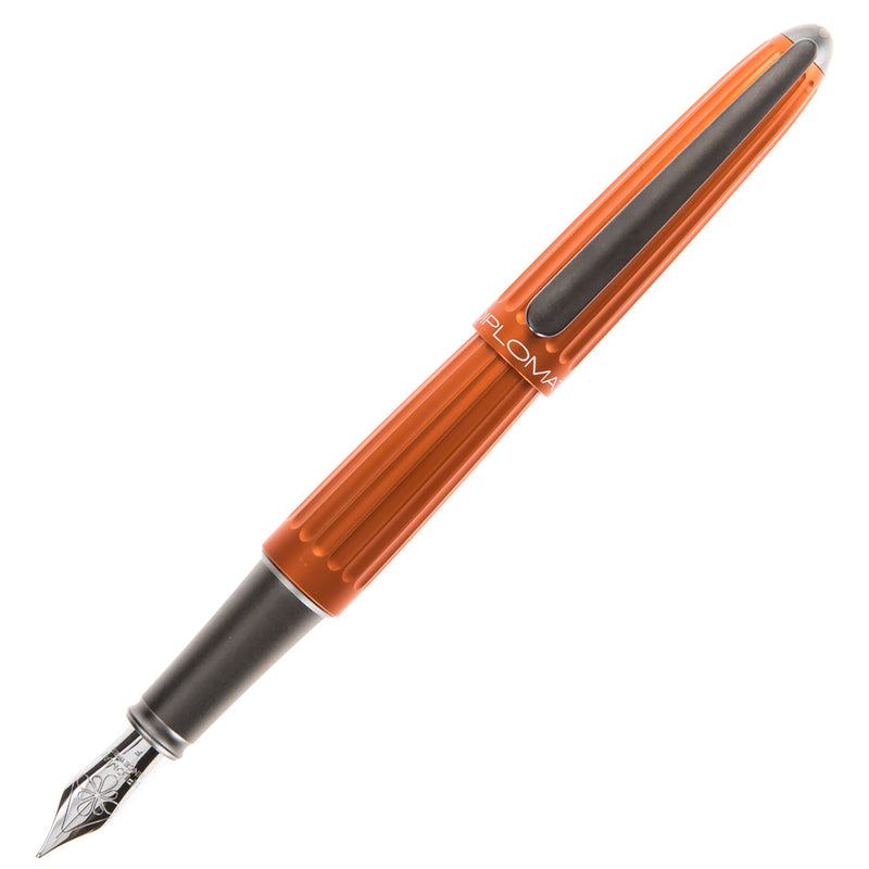 Diplomat Aero Fountain Pen - Orange