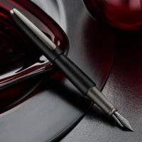 Diplomat Aero Fountain Pen - Pure Black (Special Edition)