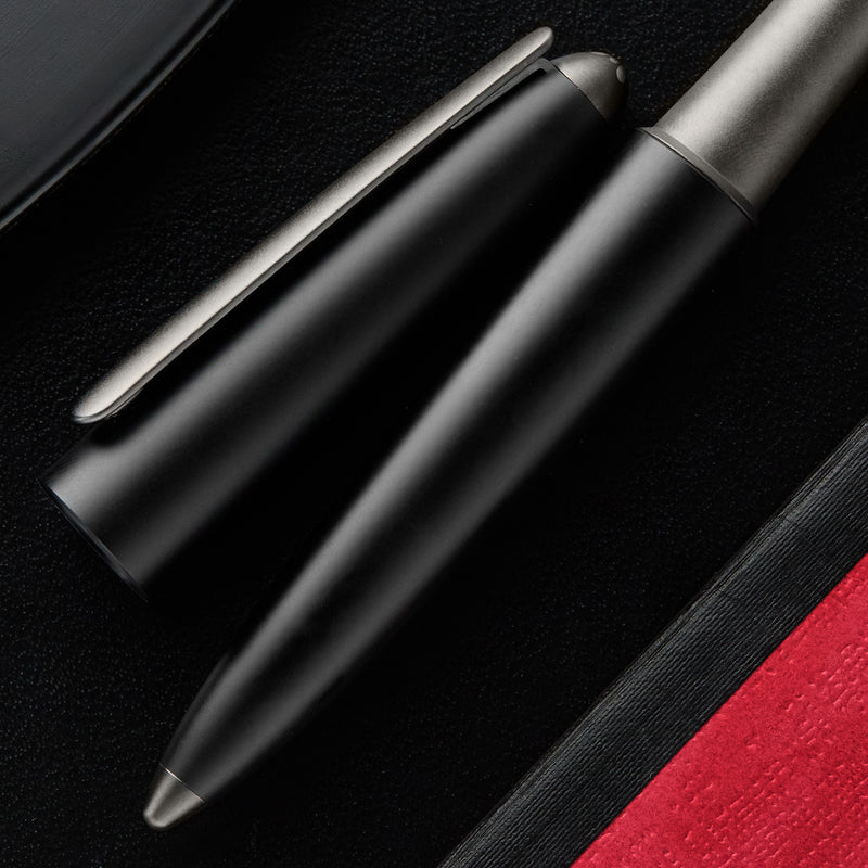 Diplomat Aero Rollerball Pen - Pure Black (Special Edition)