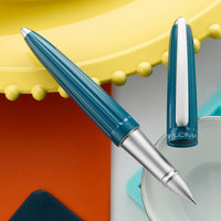 Diplomat Aero Rollerball Pen - Teal (Special Edition)