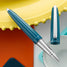 Diplomat Aero Rollerball Pen - Teal (Special Edition)