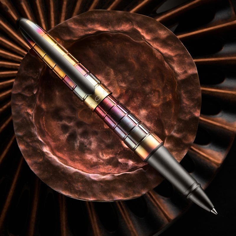 Diplomat Aero Rollerball Pen - Rhomb Flame