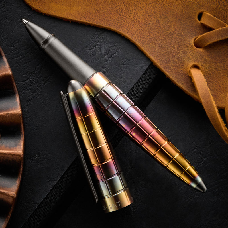 Diplomat Aero Rollerball Pen - Rhomb Flame