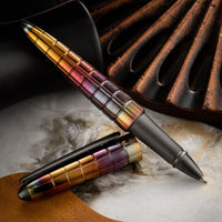 Diplomat Aero Rollerball Pen - Rhomb Flame