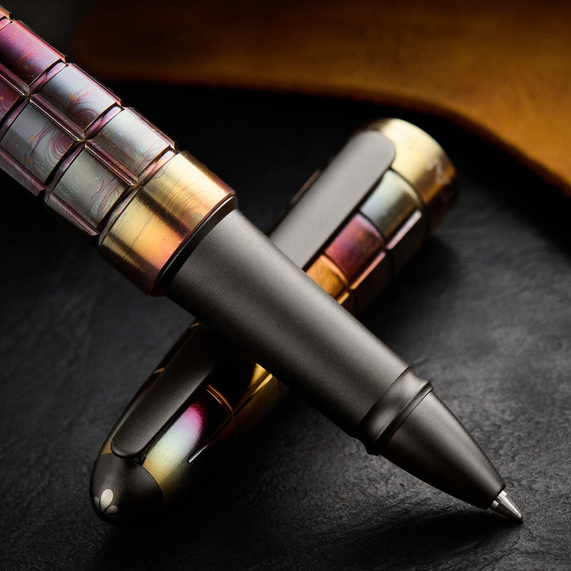 Diplomat Aero Rollerball Pen - Rhomb Flame