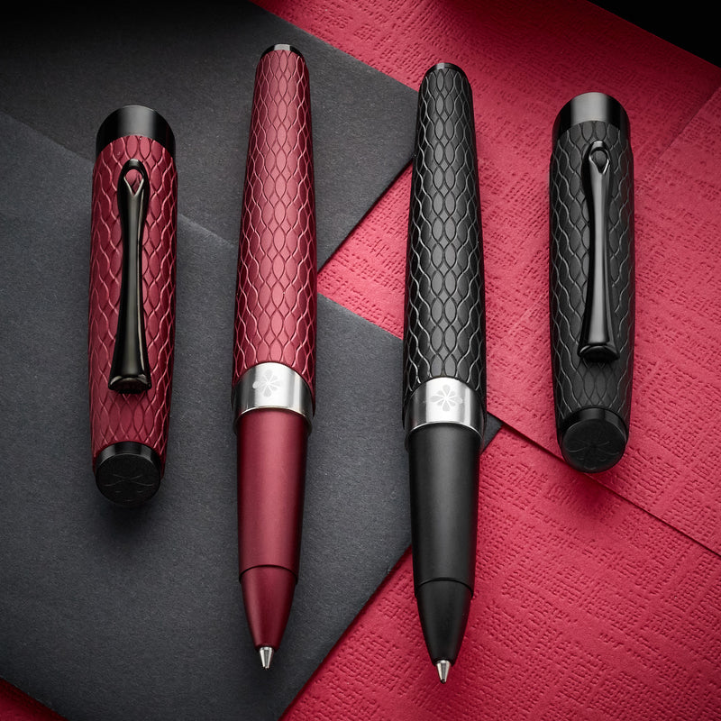 Diplomat Cobra Rollerball Pen - Matte Black