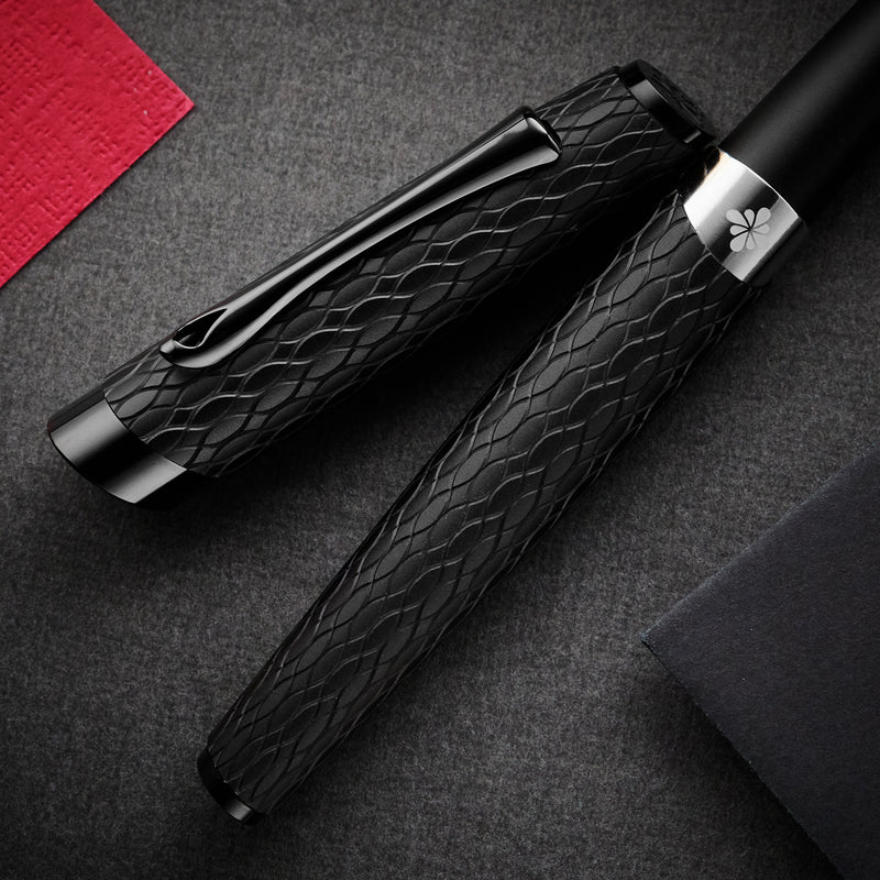 Diplomat Cobra Fountain Pen - Matte Black