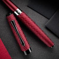 Diplomat Cobra Fountain Pen - Burgundy
