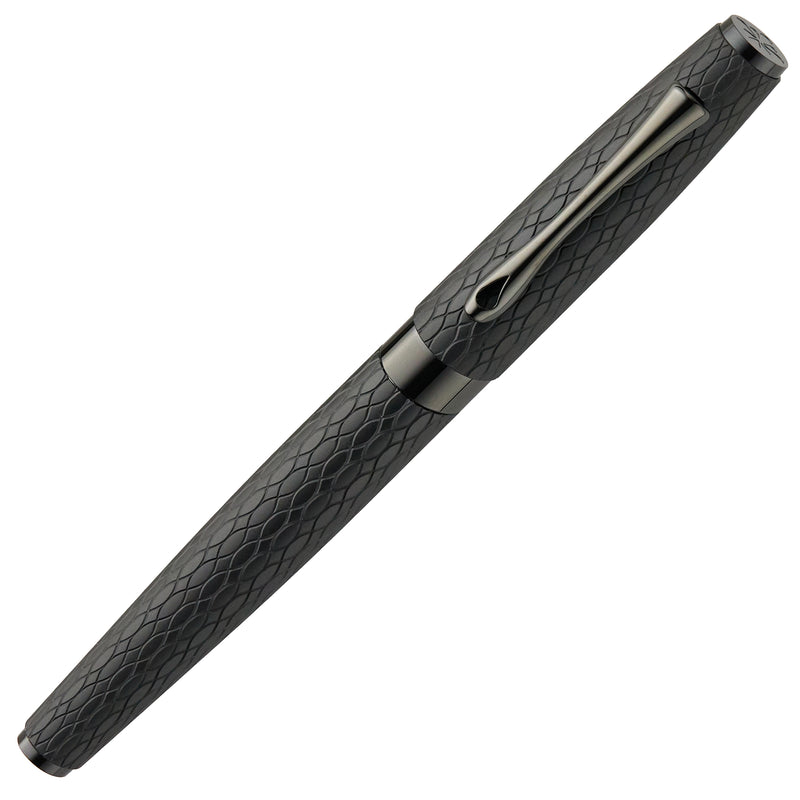 Diplomat Cobra Fountain Pen - Matte Black