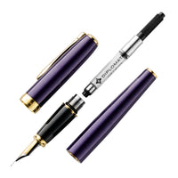 Diplomat Excellence A2 Fountain Pen - Violet Rain/Gold