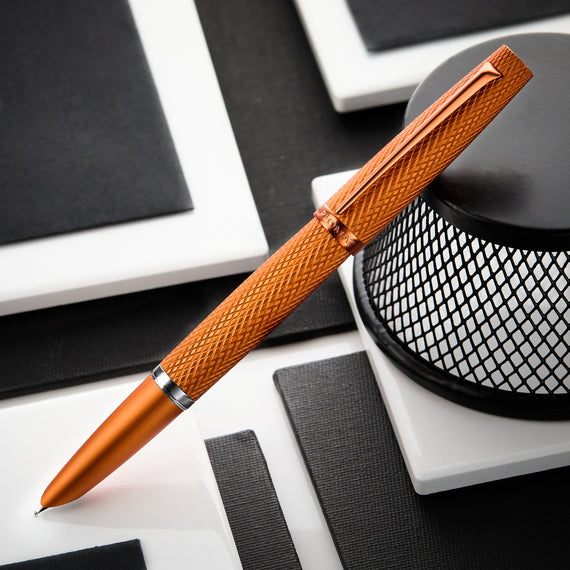 Diplomat Viper Fountain Pen - Orange